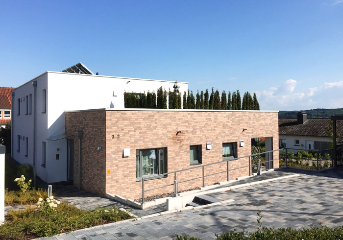 Neubau eines Mehrfamilienhauses mit drei Wohnungen in Osnabrück-Lüstringen - bick architektur, architekt osnabrück 