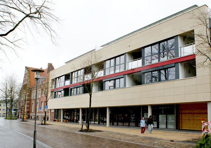 Wohn- und Geschäftshaus, Nordhorn - bick architektur, architekt osnabrück